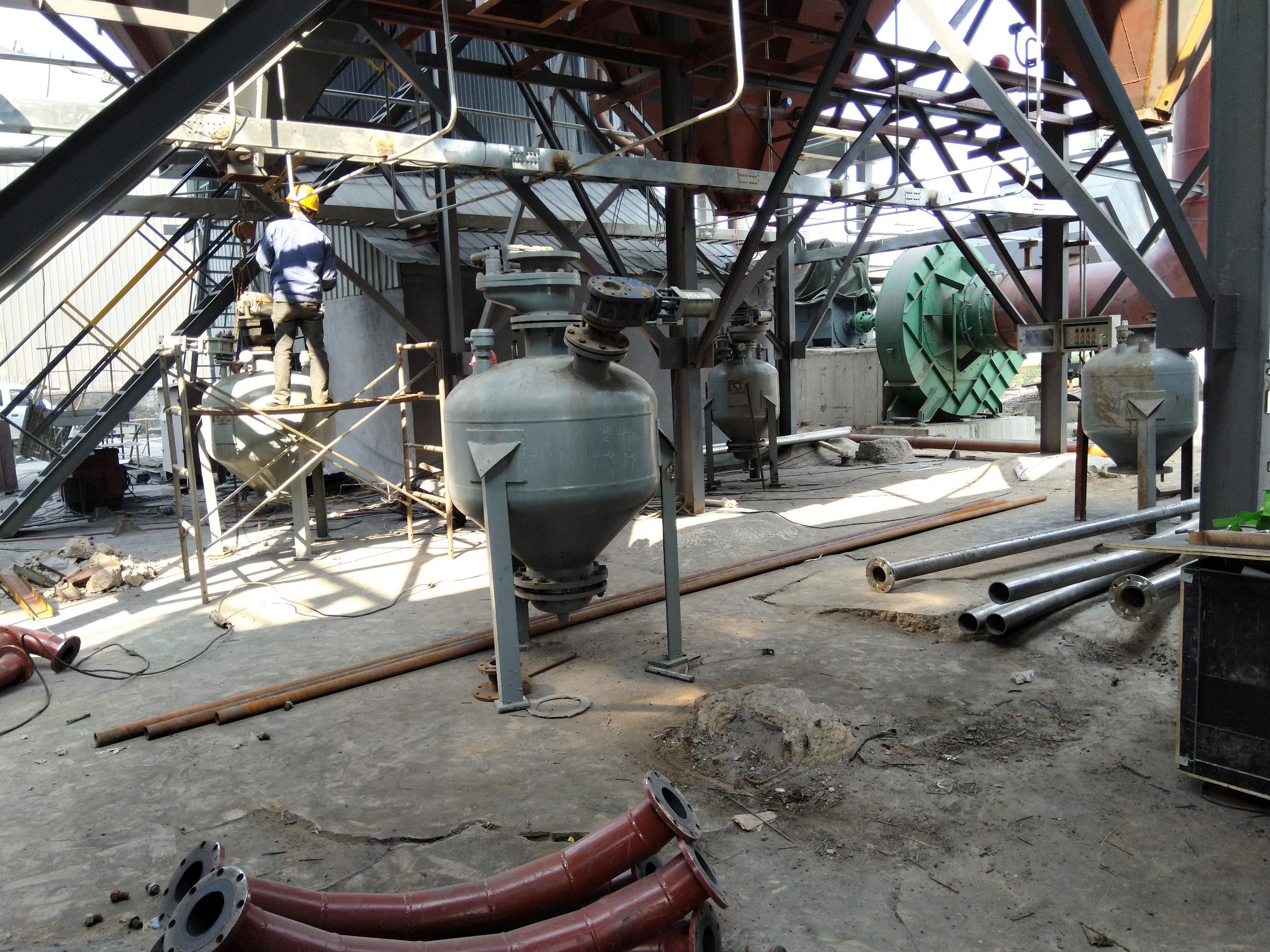 密相(濃相)氣力輸送 密相(濃相)氣力輸送