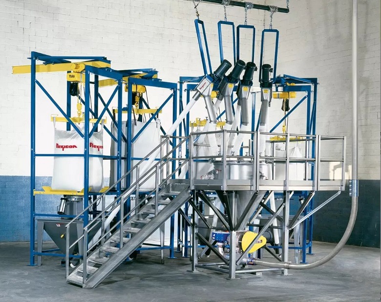 料斗秤自動稱重配料系統(tǒng)